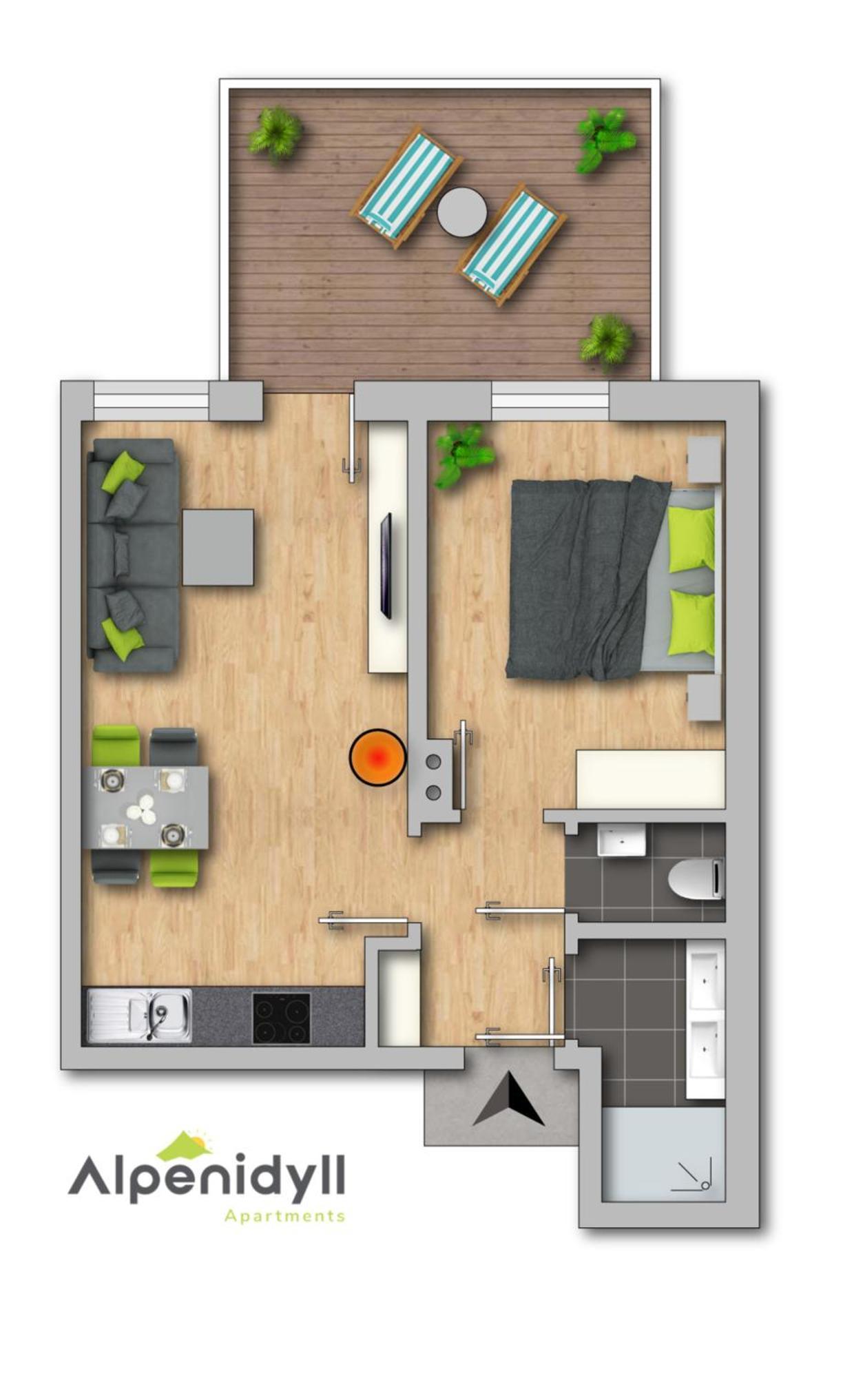 Happy Aich 2 By Alpenidyll Apartments 外观 照片